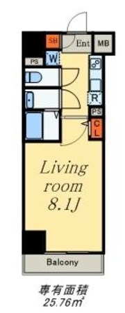 ジェノヴィア中野野方グリーンヴェールの物件間取画像